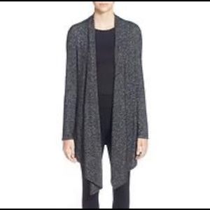 New! Philosophy black Heather cardigan Sweater